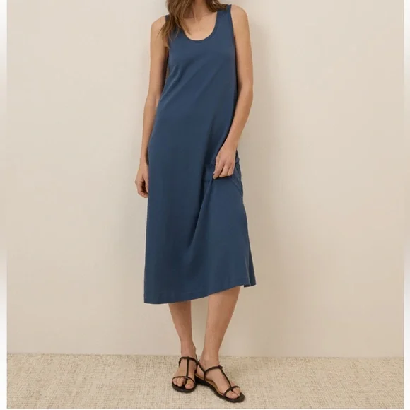 cobalt blue midi dress Royal Blue Spaghetti Strap Side Slit Twist Front Bodycon Midi Dress